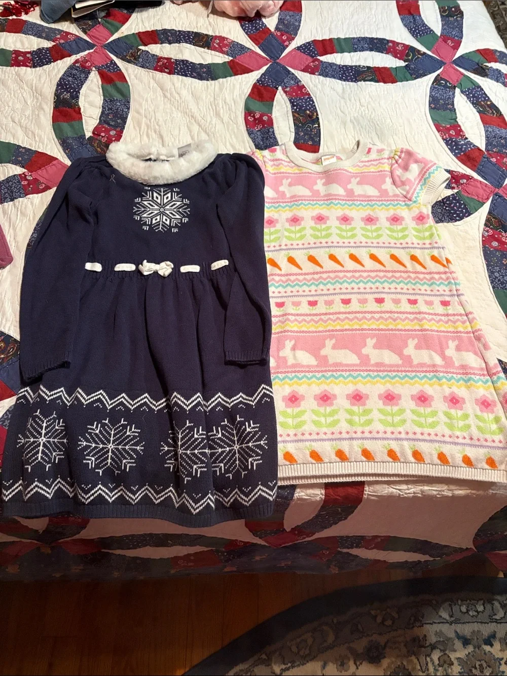 Gymboree size 7 Christmas and Easter Dresses